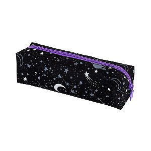 Estojo Estampado Poliester 1 zíper Espaço BRW