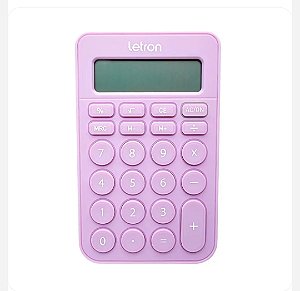 Calculadora 8 dígitos de Mesa Candy Letron