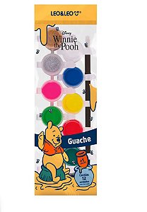 Guache Mini c/12 cores Ursinho Pooh Leo&Leo