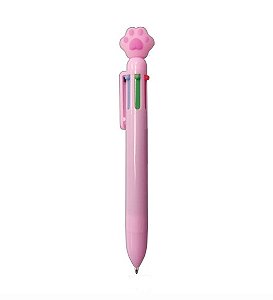 Caneta 6 cores 1.0mm Purrfect Cat Tilibra
