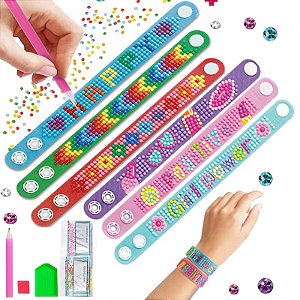 Pintura Diamante Pulseira Cute