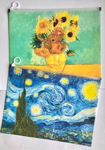Pasta A4 Ziplock Van Gogh Importado