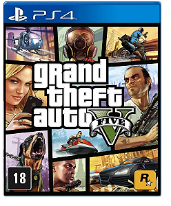 Grand Theft Auto V para PS4 - Mídia Digital