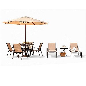 Conjunto Lótus Completo Tampo Ripado