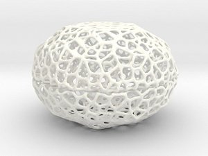 Luminária estilo Voronoi para decoração interna