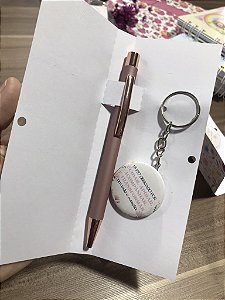 Kit Caneta da Prô + Chaveiro
