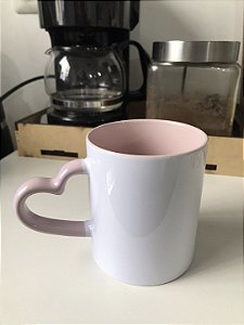 Caneca colorida de porcelana personalizada