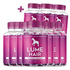 7 Vitaminas Lume Hair + 3 Grátis