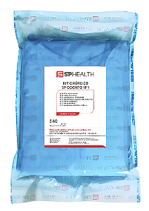 Kit Cirúrgico Pério GR40 Azul SP Health