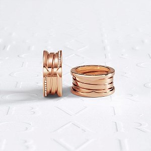 Anéis Demonstrativo Bulgari B.Zero1