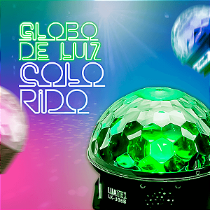 Globo de Luz RGB LED