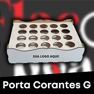 Porta corantes alimentícios - para frascos de 25g ou 60g