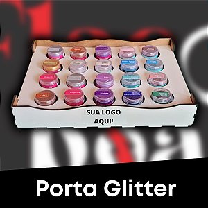 Porta Pó / Glitter - 20 cavidades