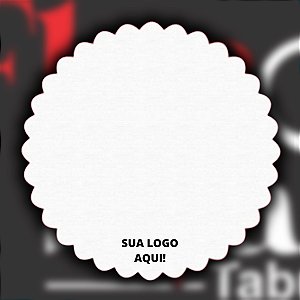 Cake Board Borda Trabalhada Margarida - 6mm