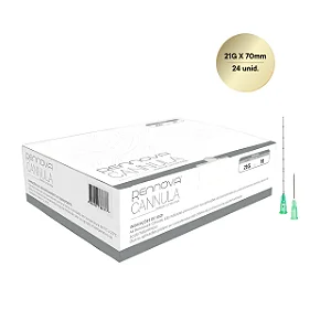 Rennova® Cannula 21Gx70MM com agulha 21G