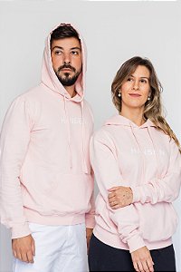 Casaco de Moletom Premium PRO Rosa Claro