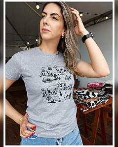 T-SHIRT REBANHO FEMININA