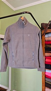FLEECE CASACO FEMININO CINZA