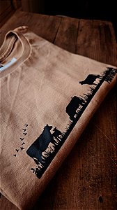 T-SHIRT O CAMPO FEMININA