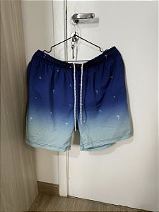 Short azul renner TAM G