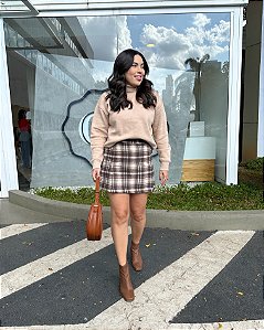 Saia xadrez C&A tam 40