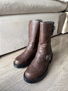 Bota coturno marrom Sonho tam 36