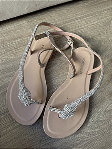 Rasteira brilho Sonho dos pes tam 35