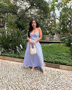 Vestido listrado Riachu tam M