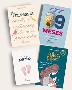 Kit Ouro: Livro 9 Meses + O Ano de Ouro + Travessia + plano de parto