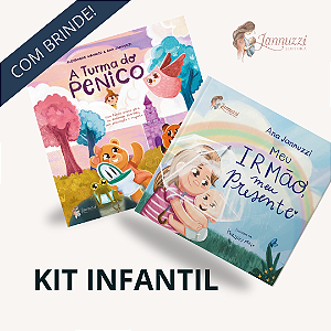 Kit Infantil 1: Meu irmão, meu presente + A Turma do Penico CAPA DURA