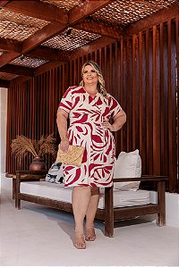 Vestido Lisa Bordô