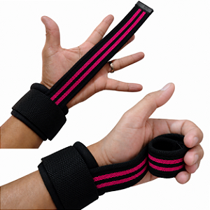 Straps Com Munhequeira, Musculação e Academia Profissional, Exercicios Puxada