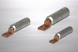 CONECTOR BIMETALICO QUADRADO DTL 2 F X 35 MM