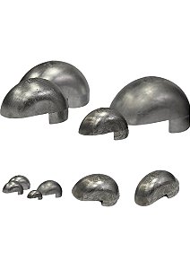 KIT 10 UN - CABECOTE DE ALUMÍNIO 2" BETEL