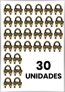 KIT 30 CONECTORES PARA HASTE DE ATERRAMENTO GTDU PA30 - 5/8