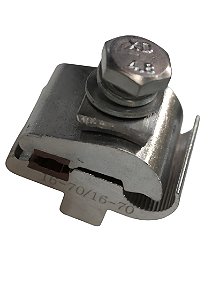 GRAMPO TAPIT PARALELO BIMETALICO 10mm A 1/0 AWG - KIT COM 1O UNIDADES
