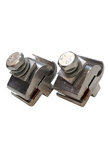 GRAMPO TAPIT PARALELO BIMETALICO 10mm A 1/0 AWG - KIT COM 50 UNIDADES