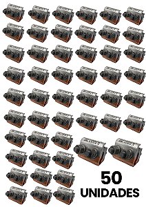 GRAMPO TAPIT DUPLO BIMETALICO PARALELO 10mm A 1/0 AWG - 50 UN