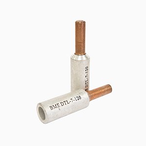 TERMINAL BIMETÁLICO MACIÇO PARA BORNE - 120MM