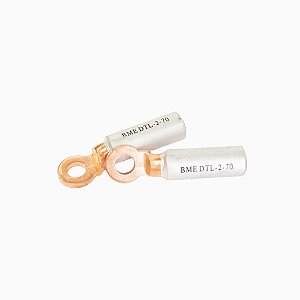 TERMINAL CONECTOR BIMETÁLICO OLHAL ANEL DTL-2F - 70MM