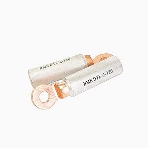 TERMINAL CONECTOR BIMETÁLICO OLHAL ANEL DTL-2F - 120MM