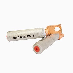 TERMINAL CONECTOR BIMETÁLICO OLHAL QUADRADO DTL-2F - 16MM