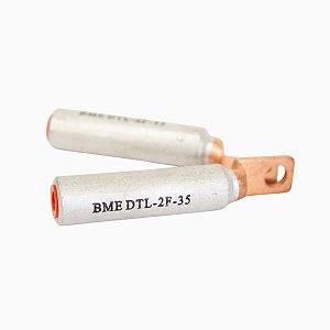 TERMINAL CONECTOR BIMETÁLICO OLHAL QUADRADO DTL-2F - 35MM