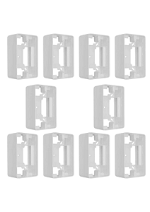 Caixa Sobrepor 4x2 BRANCA - Kit com 10 UNIDADES - BETEL