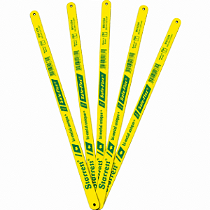 Kit 5 Lâminas de Serra Manual Starrett BS1224 Bimetal 12″ 24 Dentes