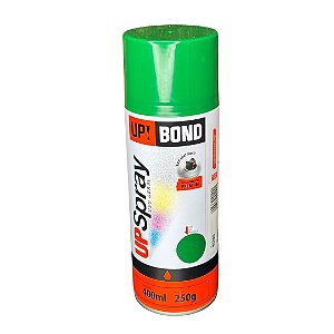 2 Lata Tinta Spray Verde Up Bond Uso Geral 250G Premium