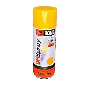 2 Latas Tinta Spray Amarelo Up Bond Uso Geral 250G Premium