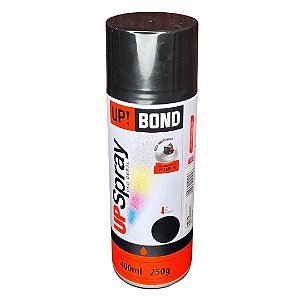 2 Latas Tinta Spray Marrom Premium Up Bond Uso Geral 250G