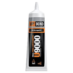 Adesivo Cola Artesanato U9000 110G Transparente Up Bond + NF