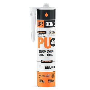 Adesivo de Poliuretano PU40 Branco 385G Original Up Bond +NF